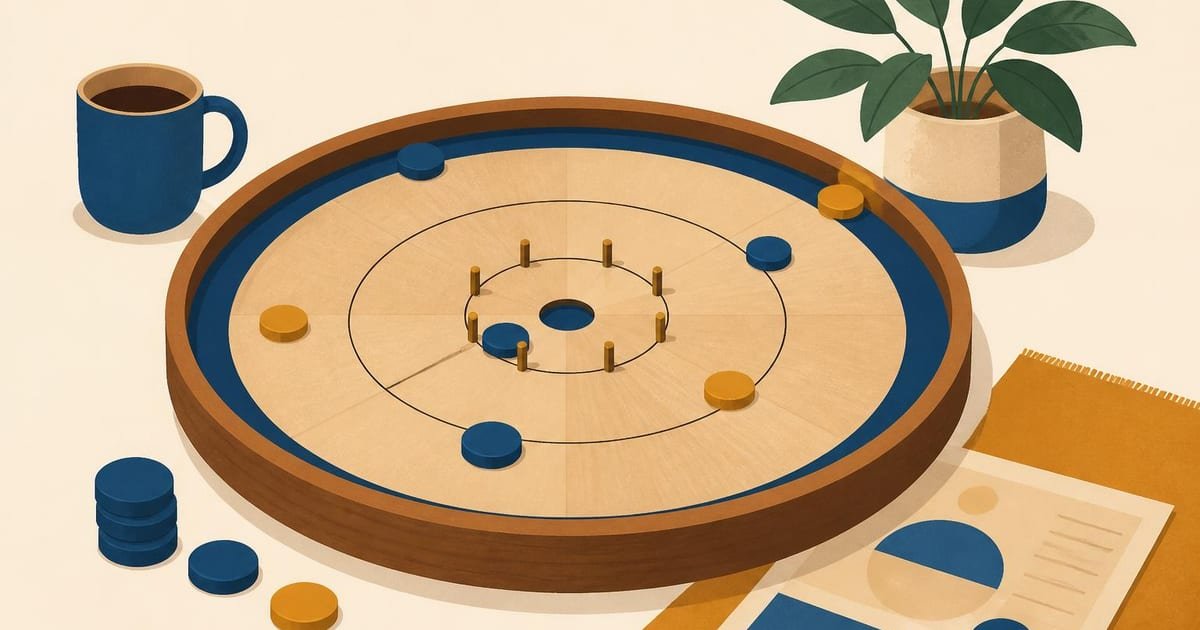 Woodestic crokinole