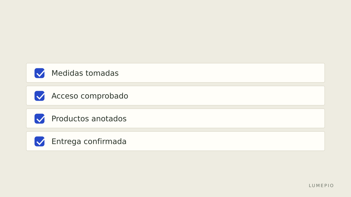 Checklist para compra
