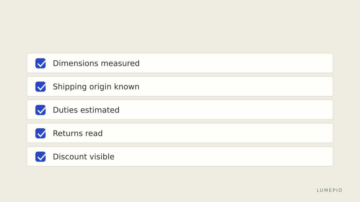 Openhagen checklist