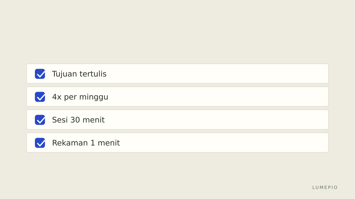 Checklist persiapan pasangan
