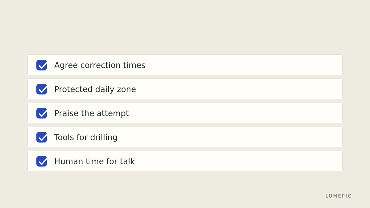 Habits that keep practice healthy